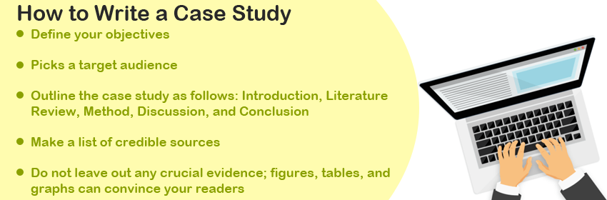 how do you write a case study